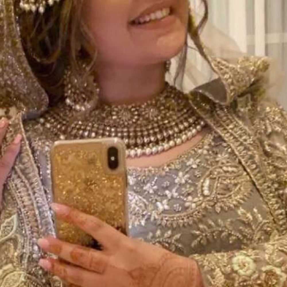 Necklace, Earrings & Tikkah Bridal Set